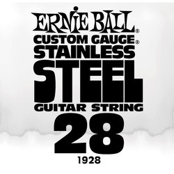 Струны Ernie Ball Stainless Steel Single 28