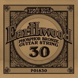 Струны Ernie Ball Earthwood Phosphor Bronze Single 30