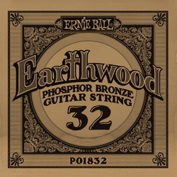 Струны Ernie Ball Earthwood Phosphor Bronze Single 32