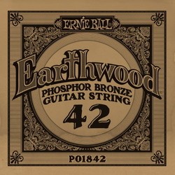 Струны Ernie Ball Earthwood Phosphor Bronze Single 42