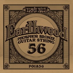 Струны Ernie Ball Earthwood Phosphor Bronze Single 56