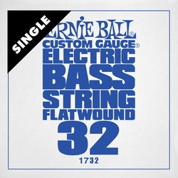 Струны Ernie Ball Flatwound Bass Single 32