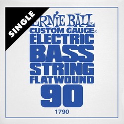 Струны Ernie Ball Flatwound Bass Single 90