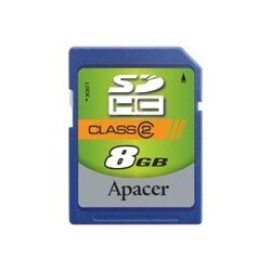 Карты памяти Apacer SDHC Class 2 8Gb