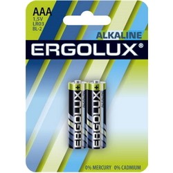 Аккумулятор / батарейка Ergolux 2xAAA