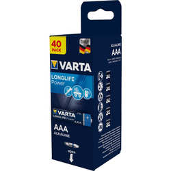Аккумулятор / батарейка Varta Longlife Power 40xAAA