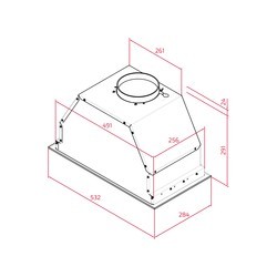 Вытяжка Teka GFL 57650