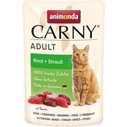 Корм для кошек Animonda Adult Carny Beef/Ostrich 0.08 kg