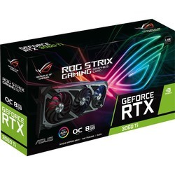 Видеокарта Asus GeForce RTX 3060 Ti ROG Strix V2 Gaming OC LHR