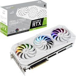 Видеокарта Asus GeForce RTX 3070 ROG Strix V2 White LHR