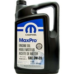 Моторное масло Mopar MaxPro+ 0W-20 5L