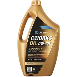 Моторное масло CWORKS OIL 0W-20 GF-5 4L