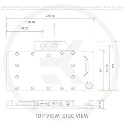 Система охлаждения EKWB Quantum Vector RE RTX 3080/3090 D-RGB - Nickel + Plexi