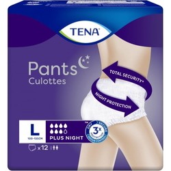 Подгузники Tena Pants Plus Night L / 12 pcs