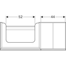 Тумба под умывальник Geberit Citterio 120 L 500562JI1