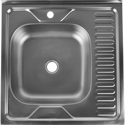Кухонная мойка Accoona 60x60 0.4 L AD6060-L