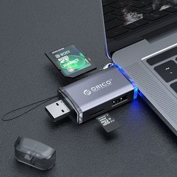 Картридер / USB-хаб Orico 2CR61