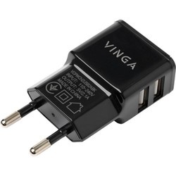 Зарядное устройство Vinga VCPWCH2USB2A