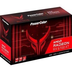 Видеокарта PowerColor Radeon RX 6700 XT Red Devil