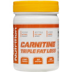 Сжигатель жира Bioline Carnitine Triple Fat Loss 100 cap