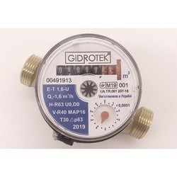 Счетчик воды Gidrotek E-T 1.6-U cold