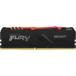 Оперативная память Kingston Fury Beast RGB DDR4 1x8Gb