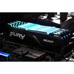 Оперативная память Kingston Fury Beast RGB DDR4 2x16Gb
