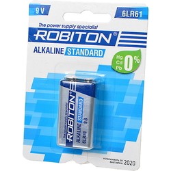 Аккумулятор / батарейка Robiton Standard 1xKrona