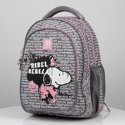 Школьный рюкзак (ранец) KITE Peanuts Snoopy SN21-8001M