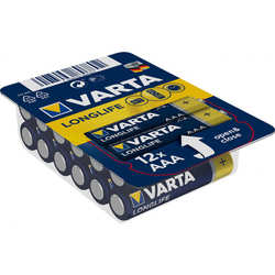 Аккумулятор / батарейка Varta Longlife 12xAAA