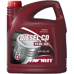Моторное масло Favorit Diesel CD 15W-40 4L