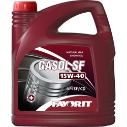 Моторное масло Favorit Gasol SF 15W-40 4L