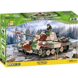 Конструктор COBI Panzerkampfwagen VI Ausf. B Konigstiger 2540