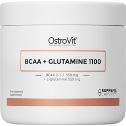 Аминокислоты OstroVit BCAA plus Glutamine 1100 300 cap