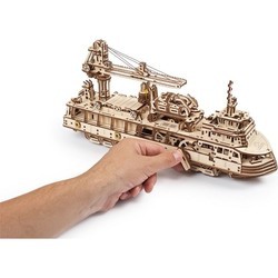 3D пазл UGears Research Vessel 70135