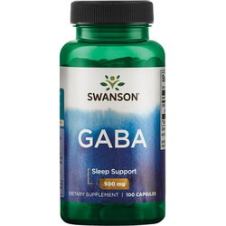 Аминокислоты Swanson GABA 500 mg 100 cap