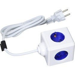 Сетевой фильтр / удлинитель Allocacoc PowerCube Extended USB 1402GN/DEEUPC