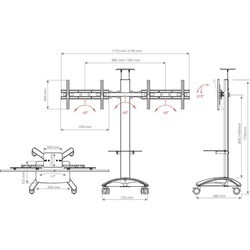 Подставка/крепление ARM MEDIA PT-STAND-15