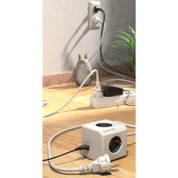 Сетевой фильтр / удлинитель Allocacoc PowerCube Extended USB 1402BL/DEEUPC