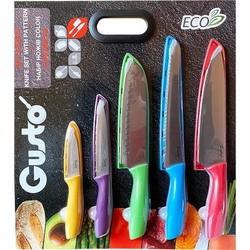 Наборы ножей Gusto Color GT-4102/5