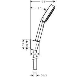 Душевая система Hansgrohe Pulsify Select 105 24302000