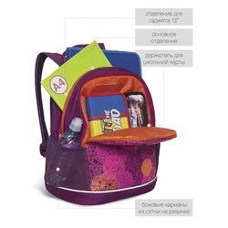 Школьный рюкзак (ранец) Grizzly RG-163-1