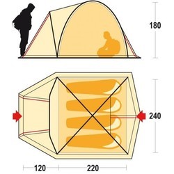 Палатки Ferrino Geo 4