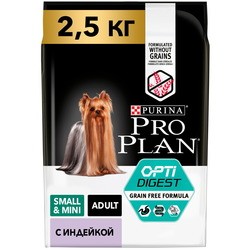 Корм для собак Pro Plan Small and Mini Adult Turkey 2.5 kg