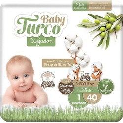 Подгузники Baby Turco Diapers Newborn