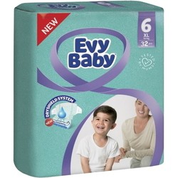 Подгузники Evy Baby Diapers 6 / 32 pcs