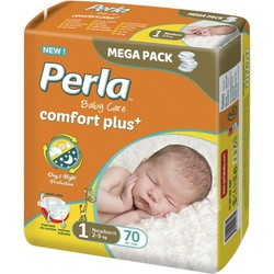 Подгузники Perla Comfort Plus 1 / 70 pcs