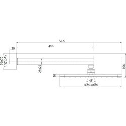 Душевая система Bossini Cosmo H69598I.030