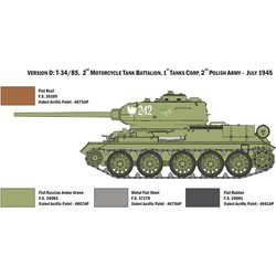 Сборная модель ITALERI T34/85 (1:35)