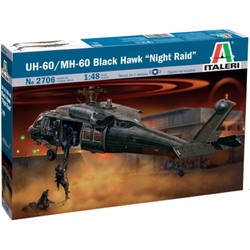 Сборные модели (моделирование) ITALERI UH-60/MH-60 Black Hawk (1:48)